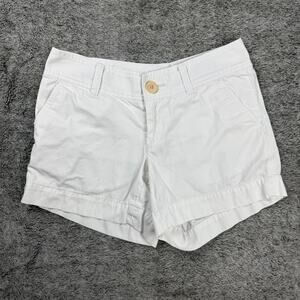 Lilly Pulitzer Callahan Shorts Women's 0 White